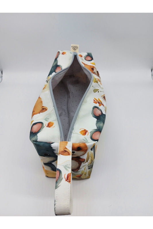Sevimli Orman Hayvanları Xl Saç Şekillendirici Çantası