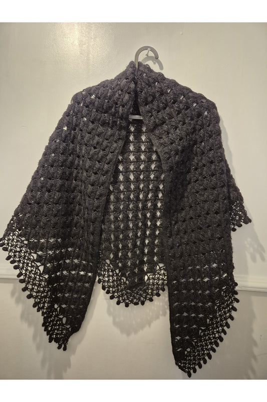 Siyaj Oklava Model Örgü Şal