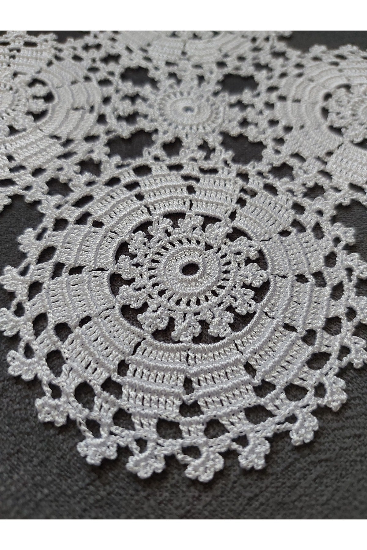 DÖRTLÜ YUVARLAK DANTEL PEÇETE- ÇEYİZLİK