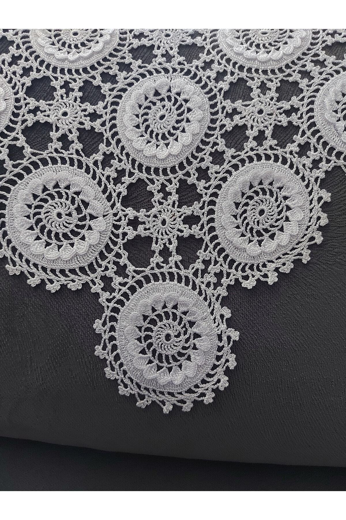 ÇİÇEKLİ DANTEL BOHÇA KENARI- ÇEYİZLİK