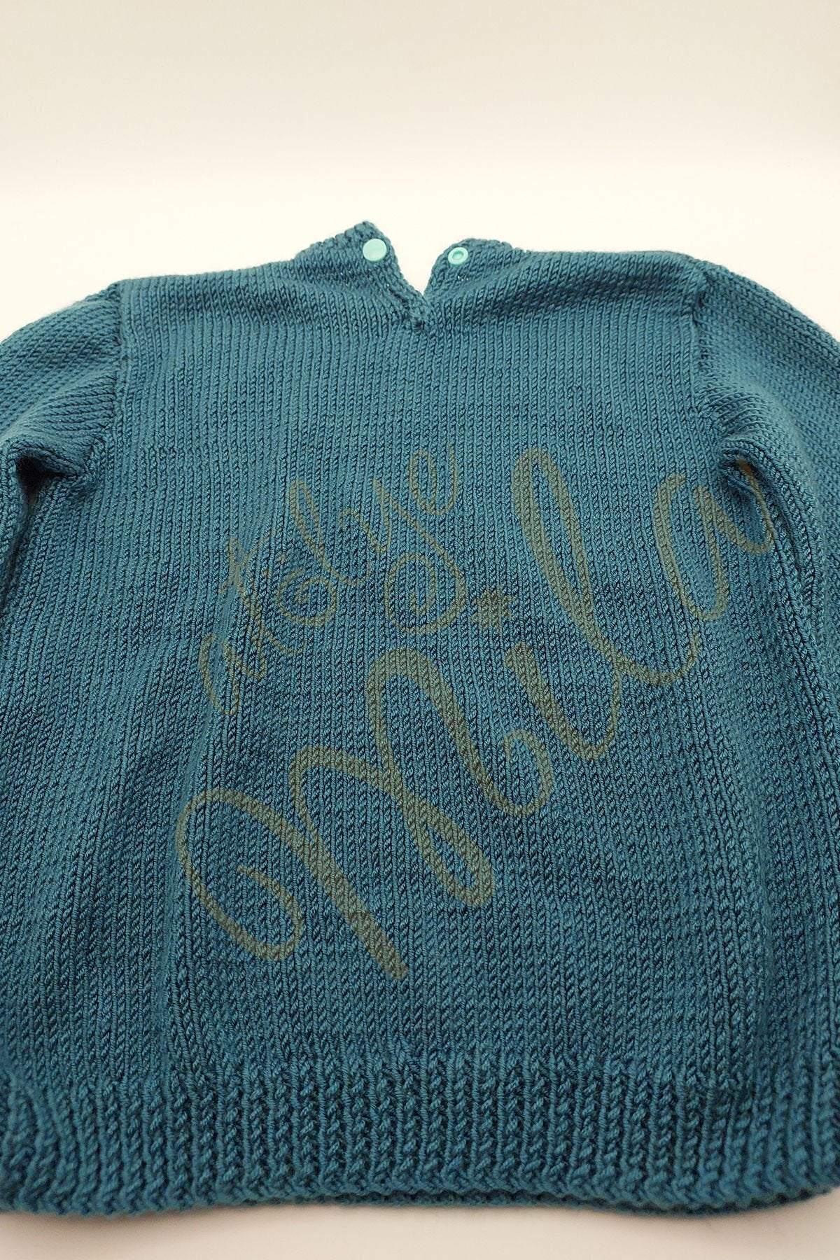 Petrol Yeşili Kazak