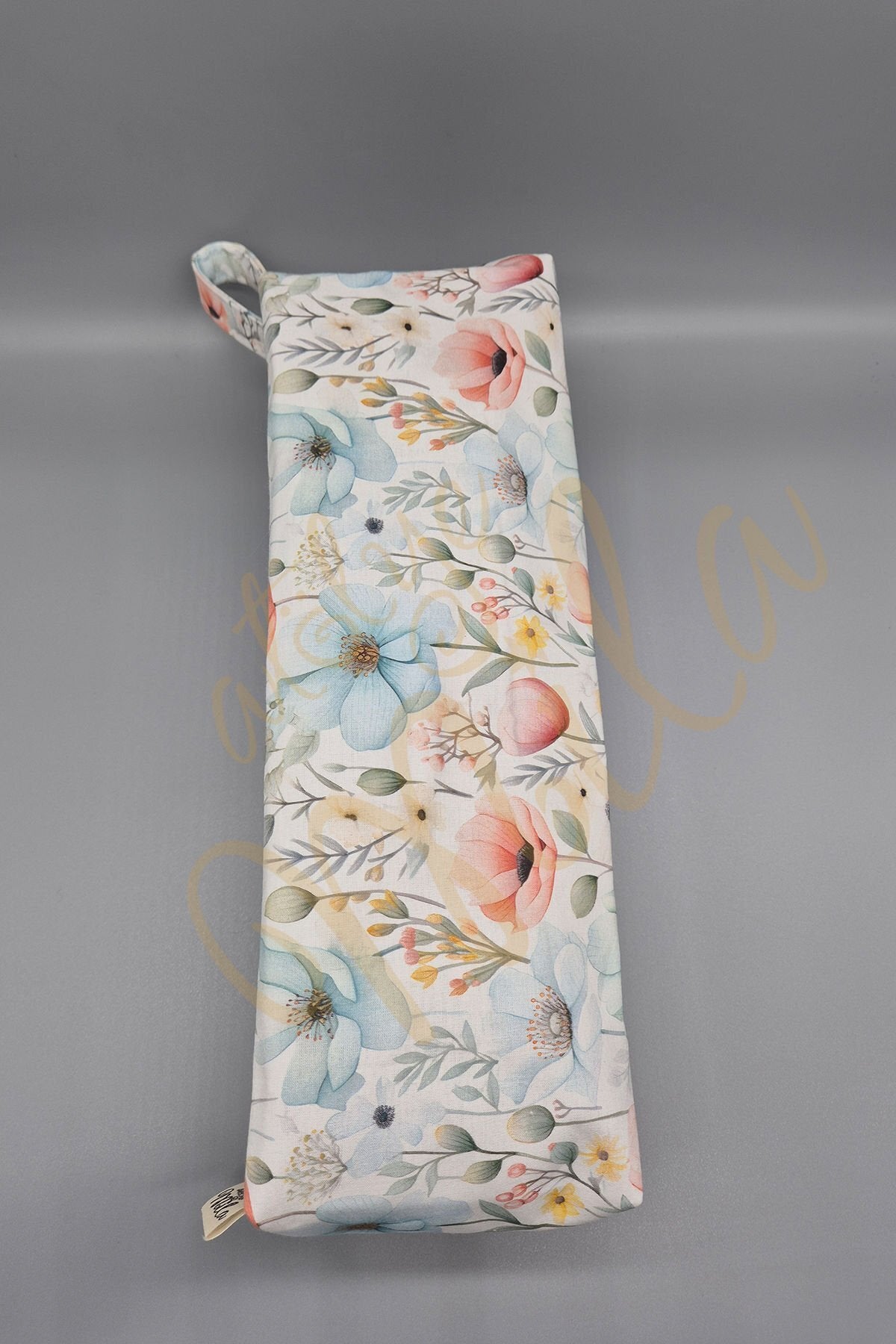 Pastel Renk Çiçekler XL Düzenleyici Çanta