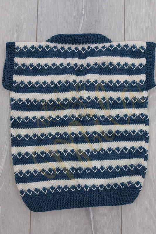 Yeşil - Beyaz Yelek