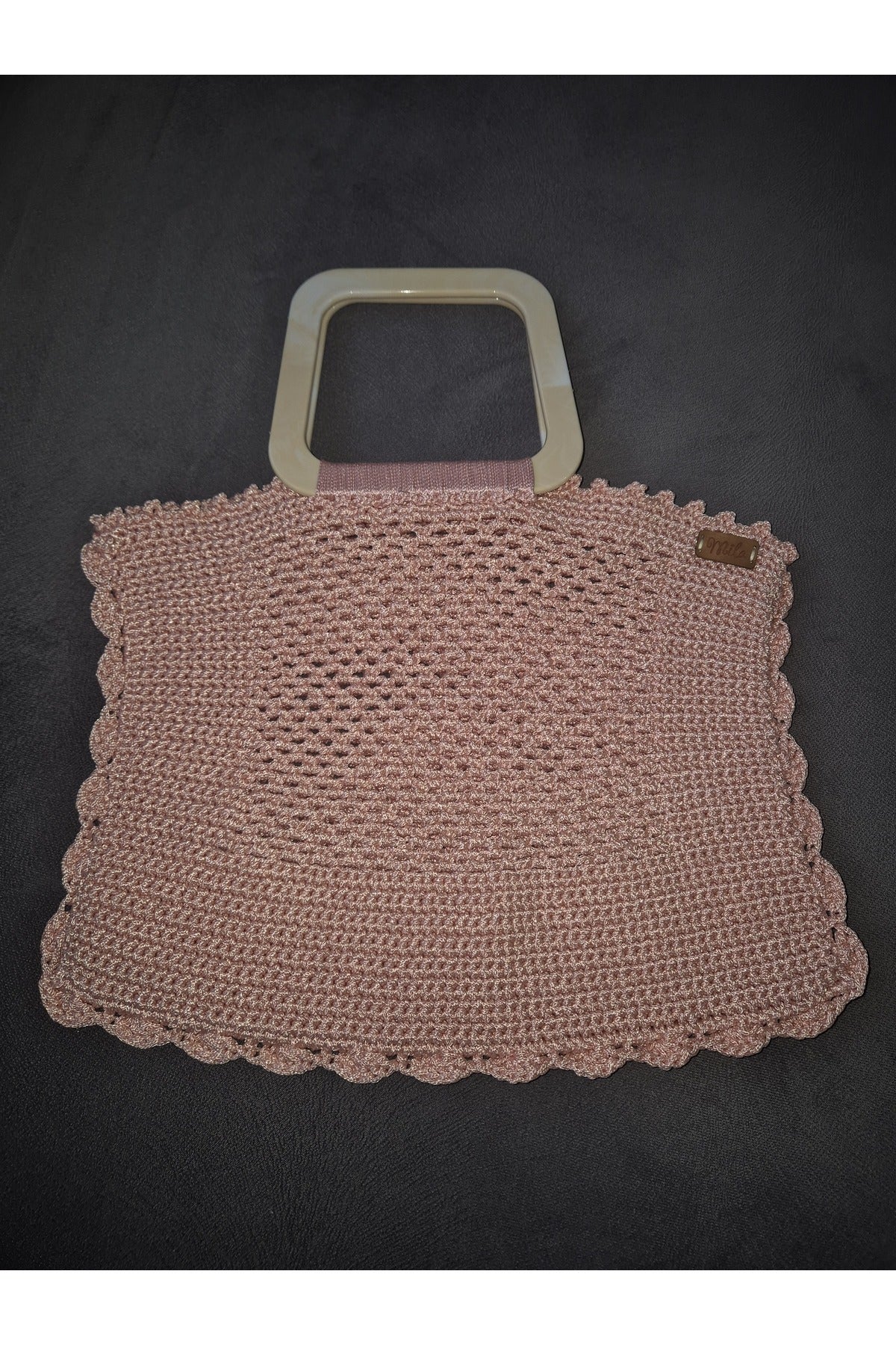 ÖRGÜ MAKROME EL ÇANTASI