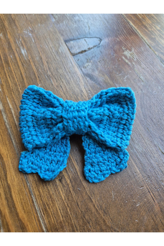 MAVİ ÖRGÜ FİYONK TOKA