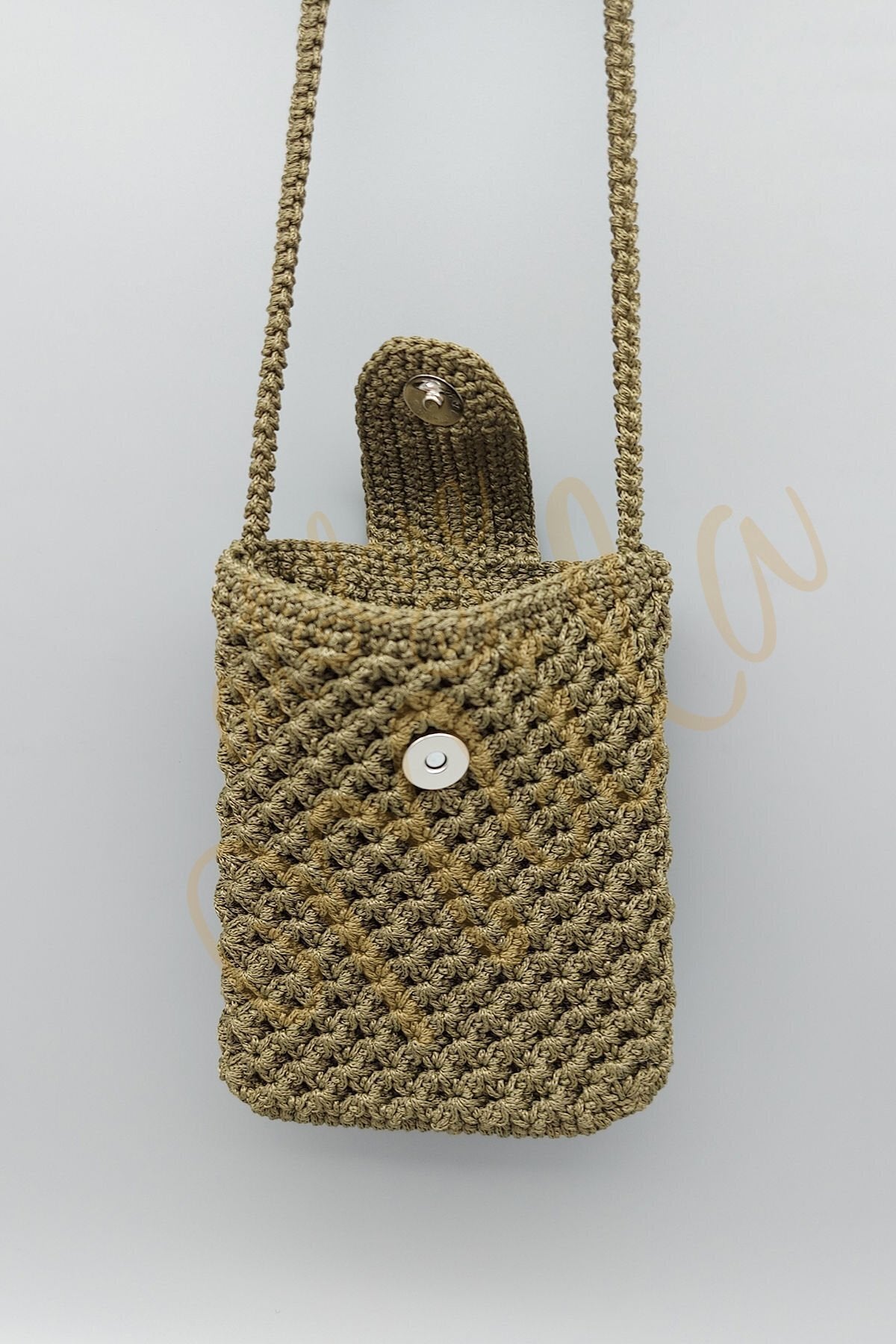 Yeşil Deniz Yıldızı  Telefon Çantası