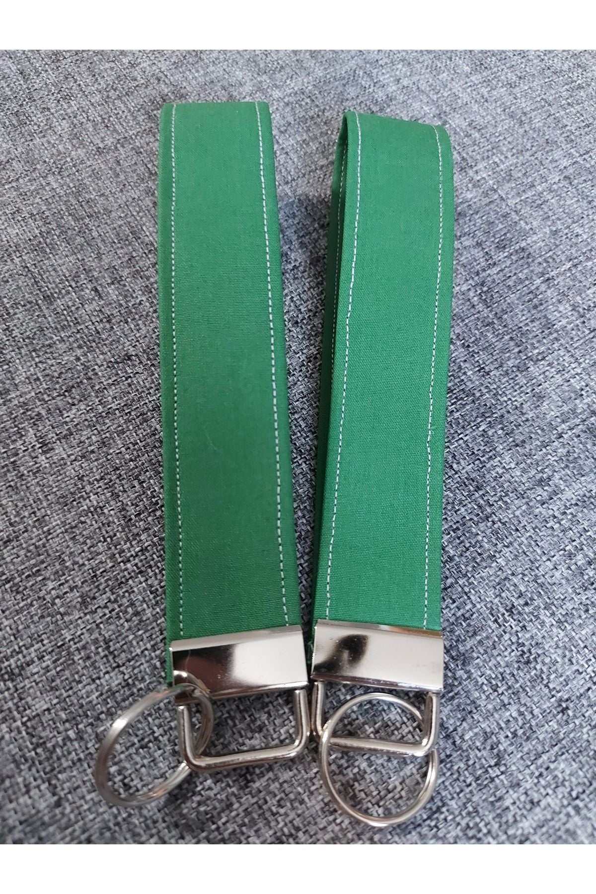 YEŞİL KUMAŞ ANAHTARLIK