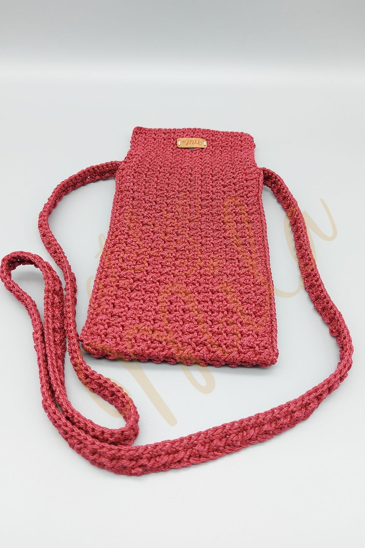 Vişne Çürüğü Telefon Çantası