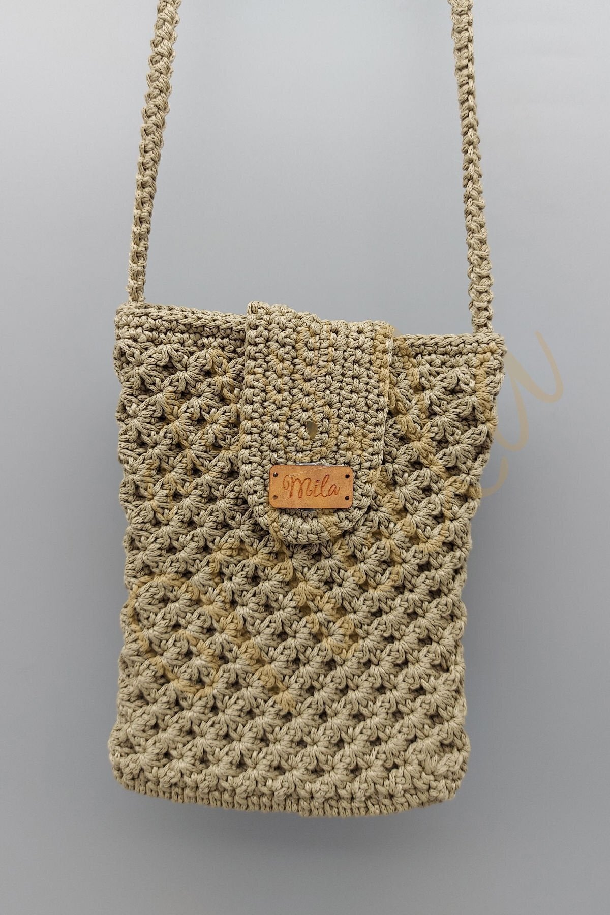 Yosun Deniz Yıldızı Telefon Çantası