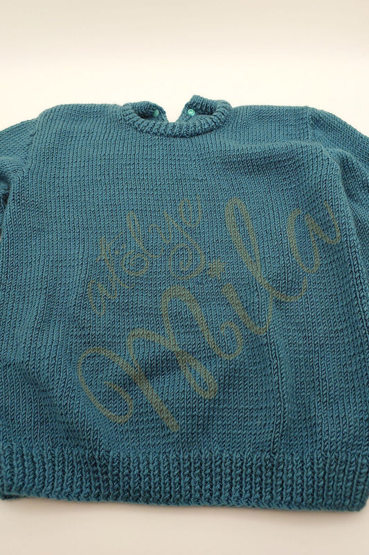 Petrol Yeşili Kazak