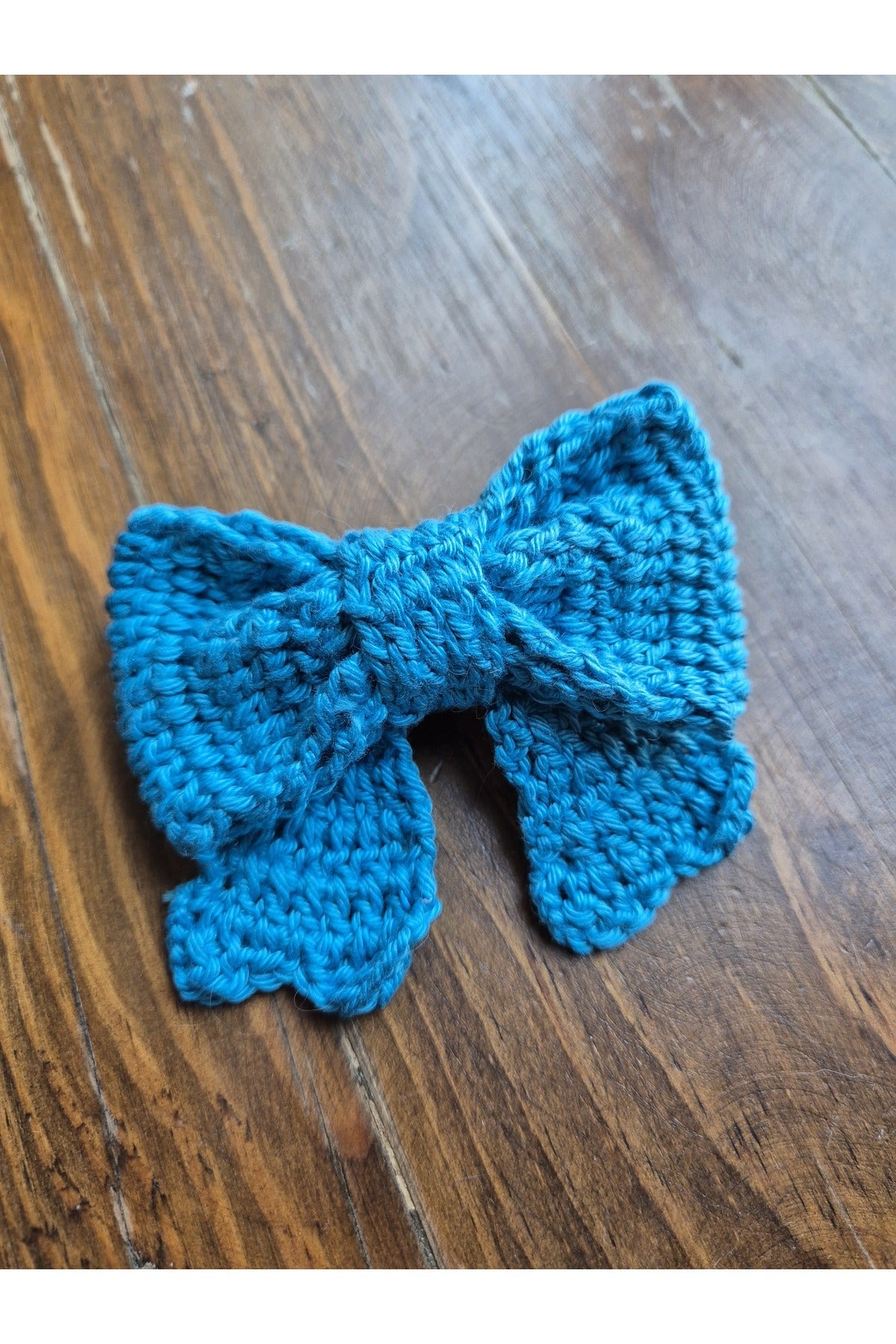 MAVİ ÖRGÜ FİYONK TOKA