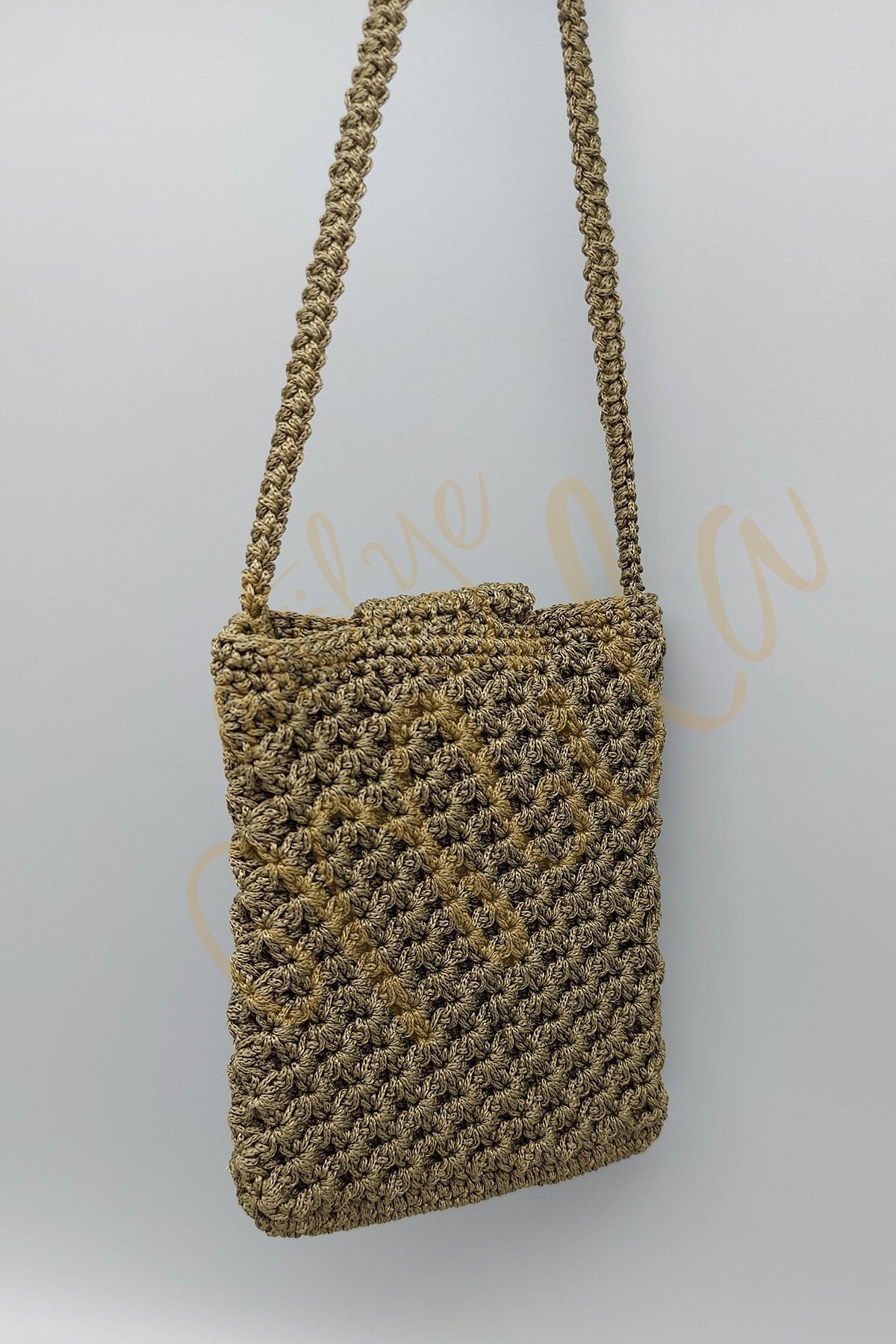 Yeşil Deniz Yıldızı  Telefon Çantası