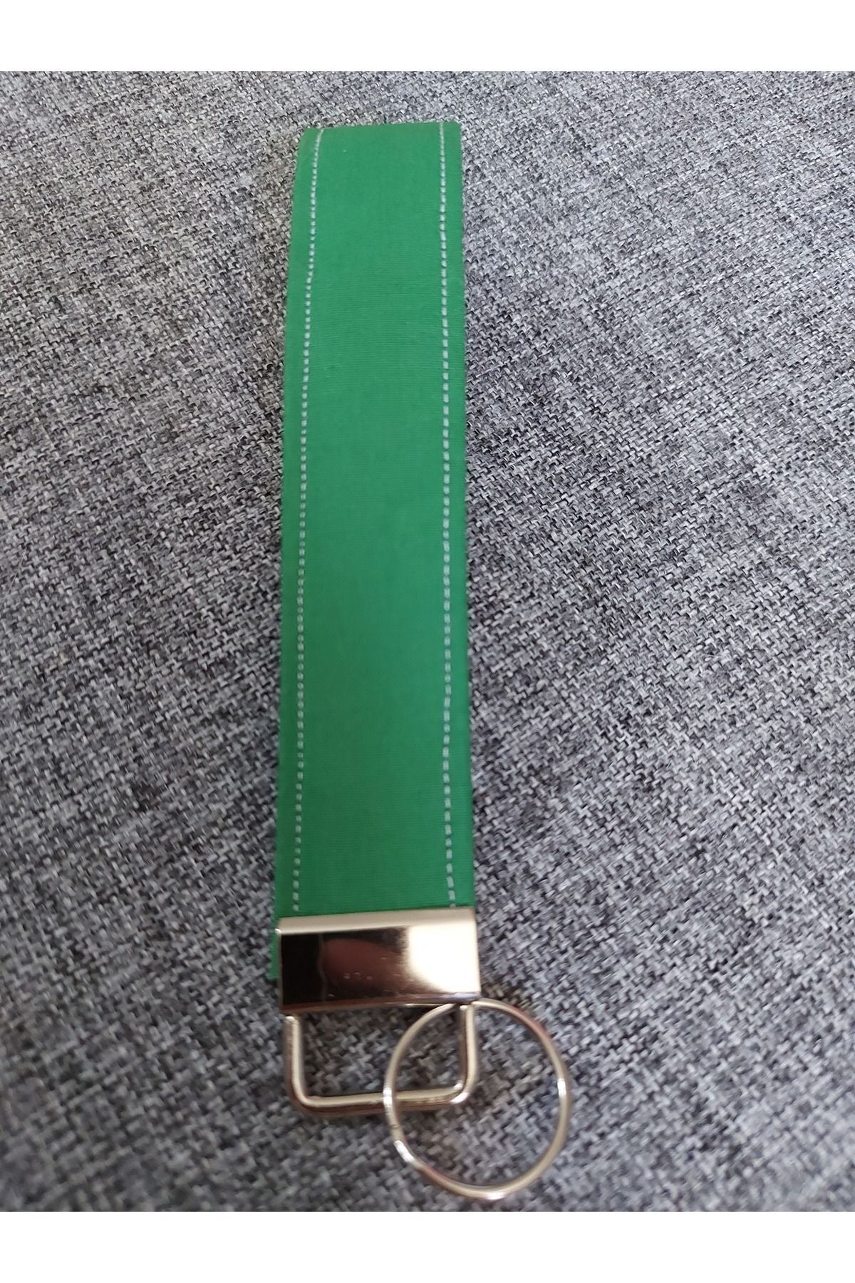 YEŞİL KUMAŞ ANAHTARLIK