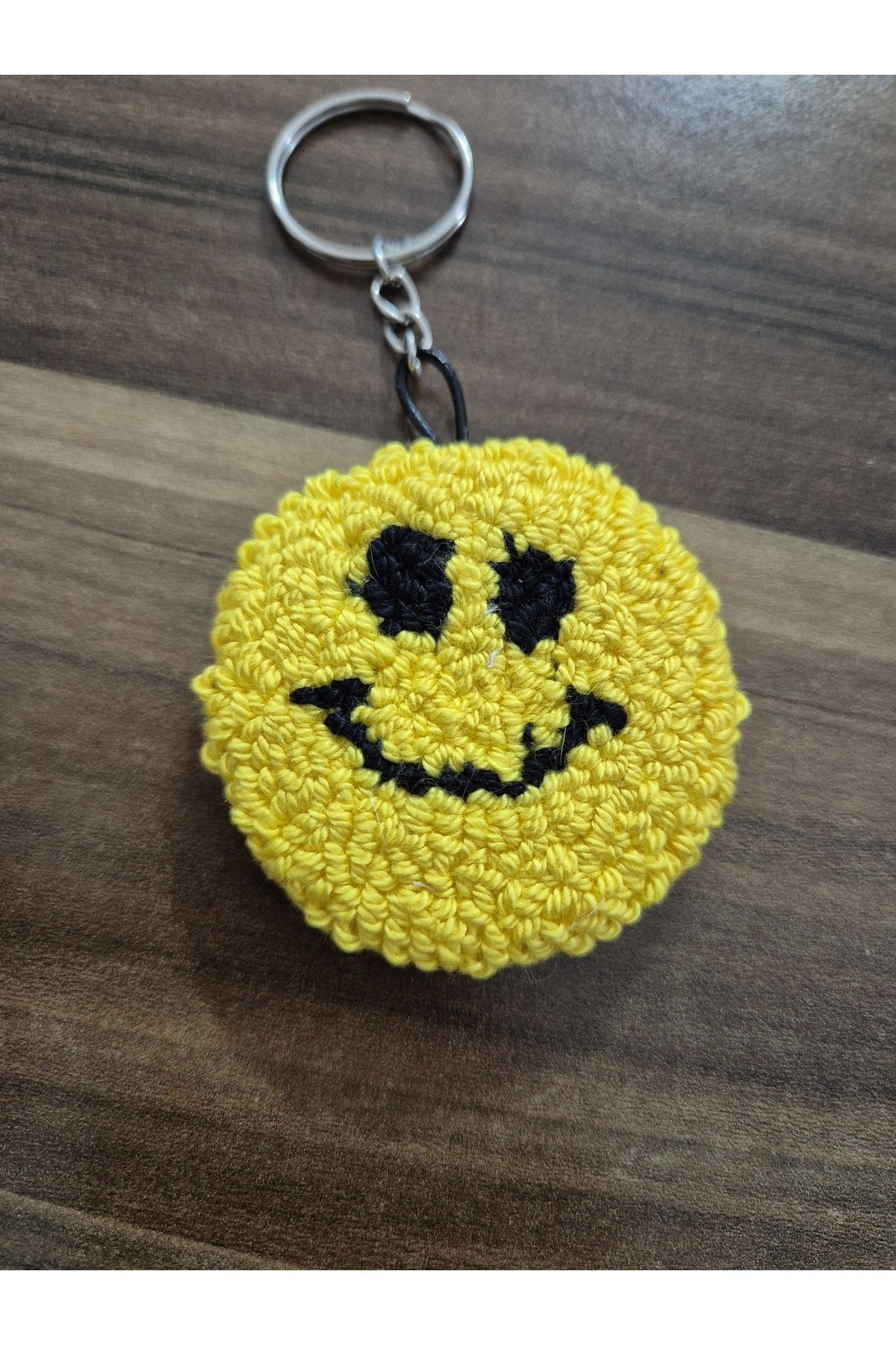 SARI GÜLEN YÜZ PUNCH ANAHTARLIK