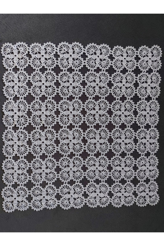 YELPAZE ÇİÇEKLİ DANTEL ÖRTÜ- ÇEYİZ