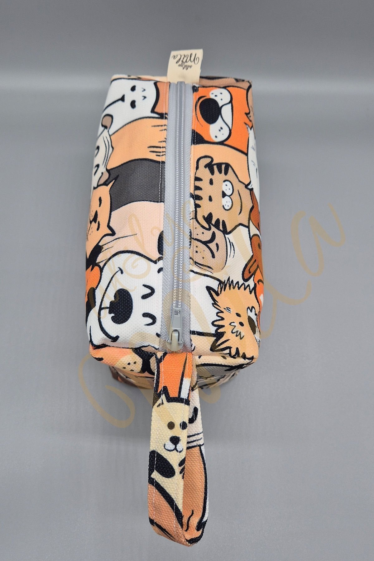 Sevimli Köpekler Dikdörtgen Makyaj Çantası