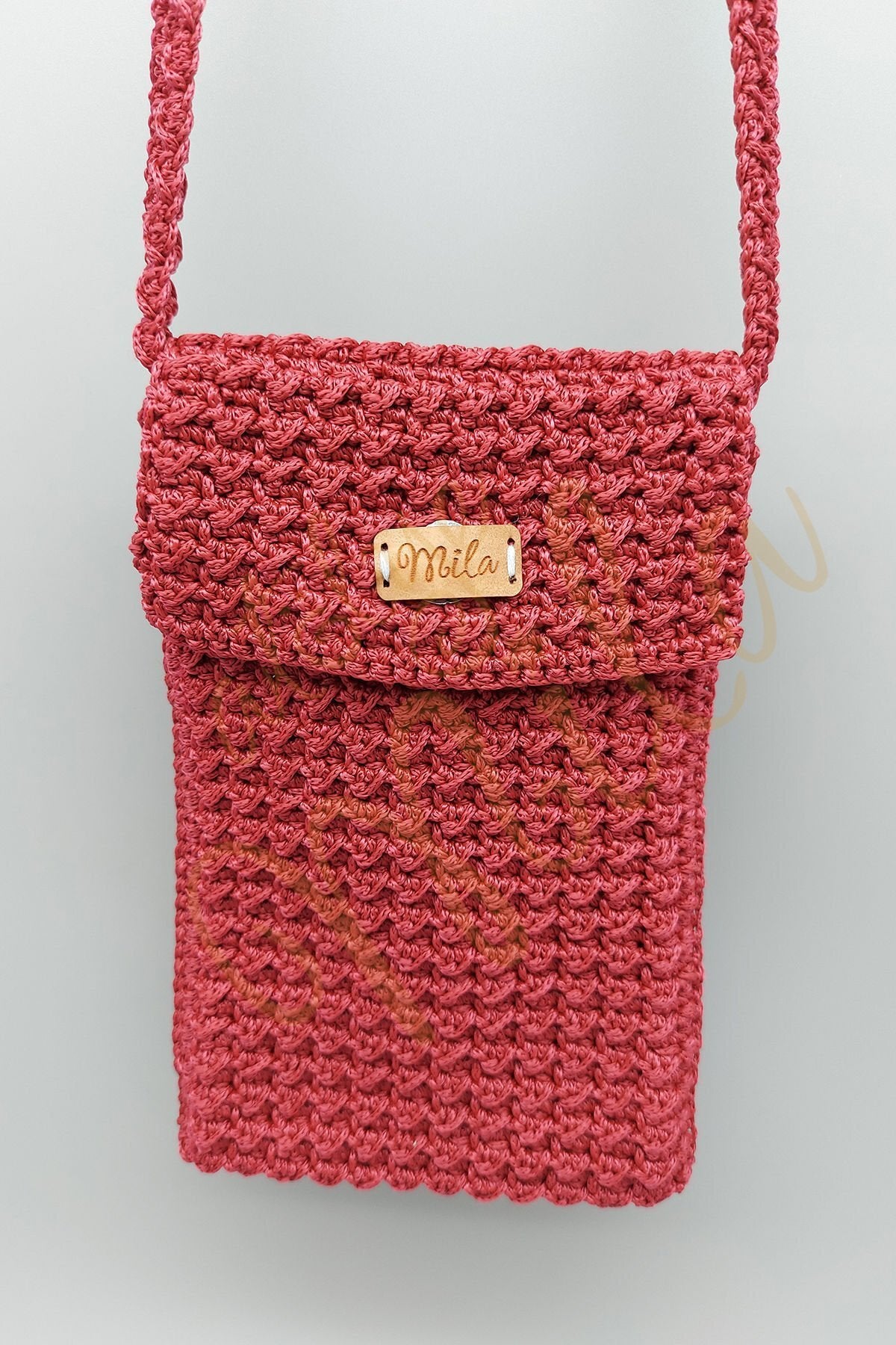 Vişne Çürüğü Telefon Çantası