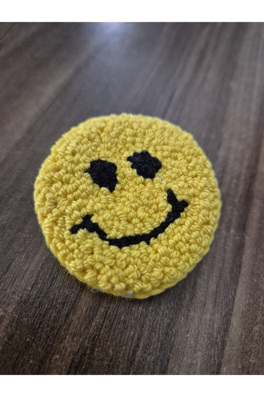 GÜLEN YÜZ PUNCH İŞİ YAKA İĞNESİ