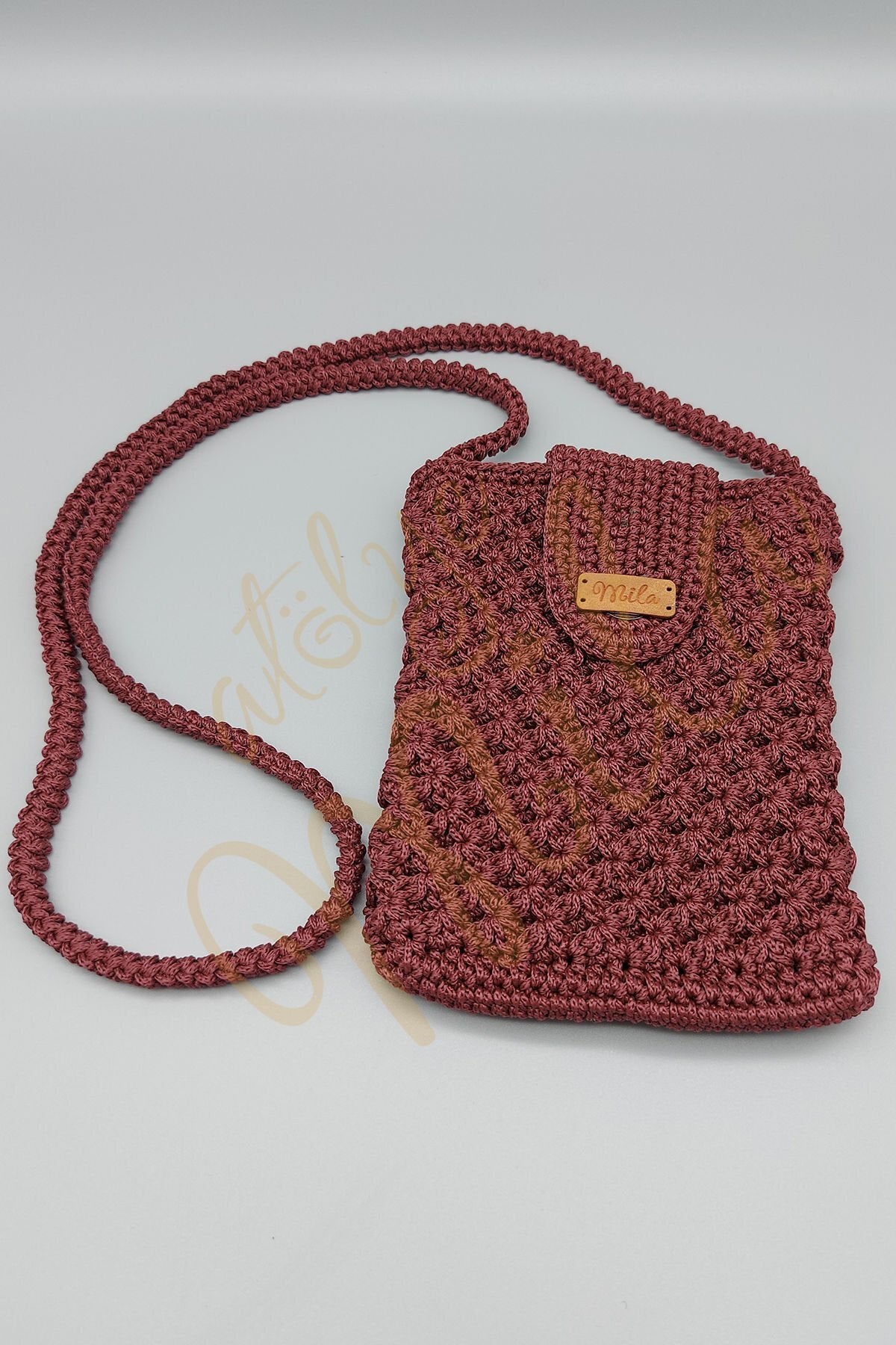 Mürdüm Deniz Yıldızı Telefon Çantası