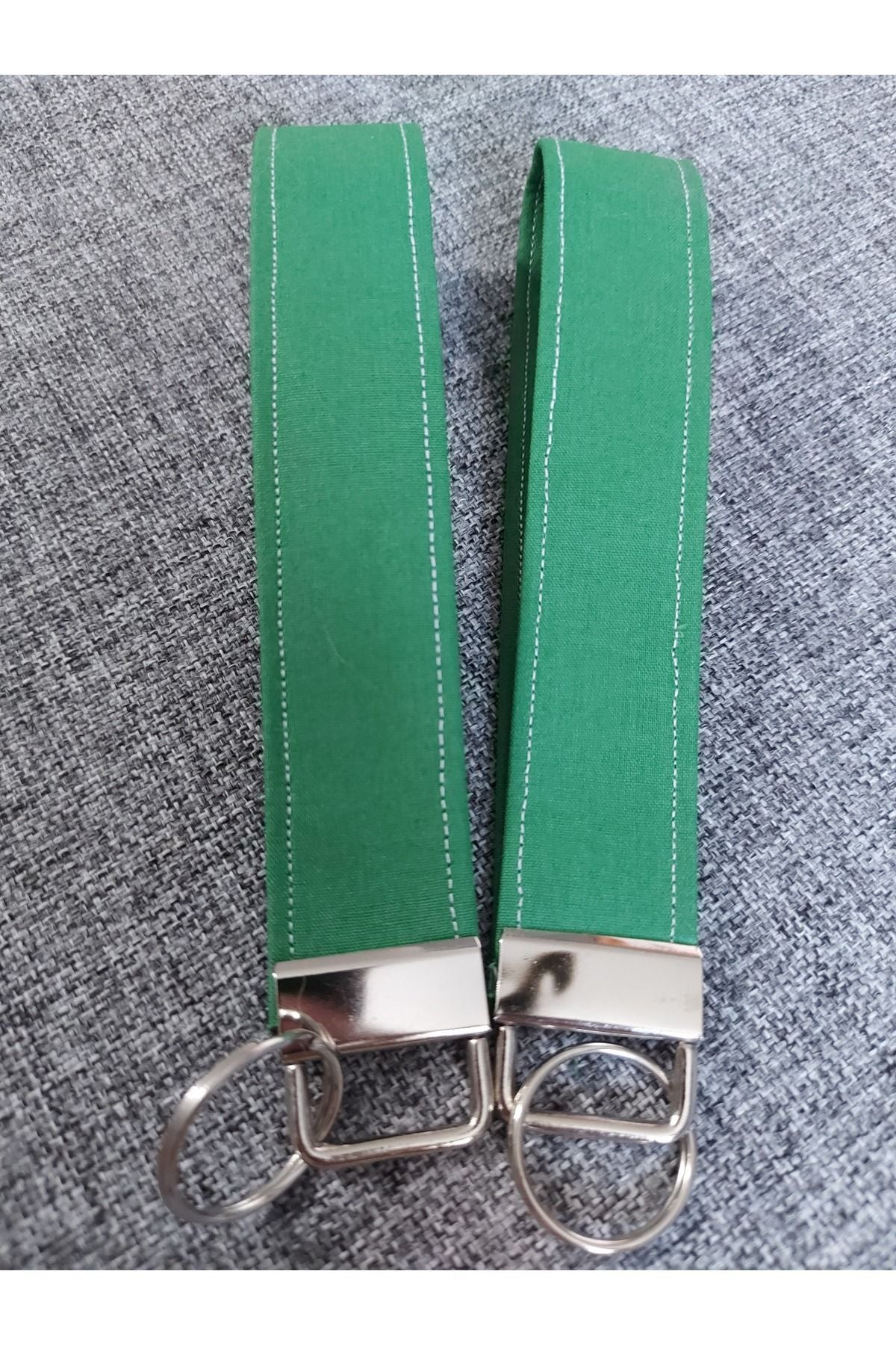 YEŞİL KUMAŞ ANAHTARLIK