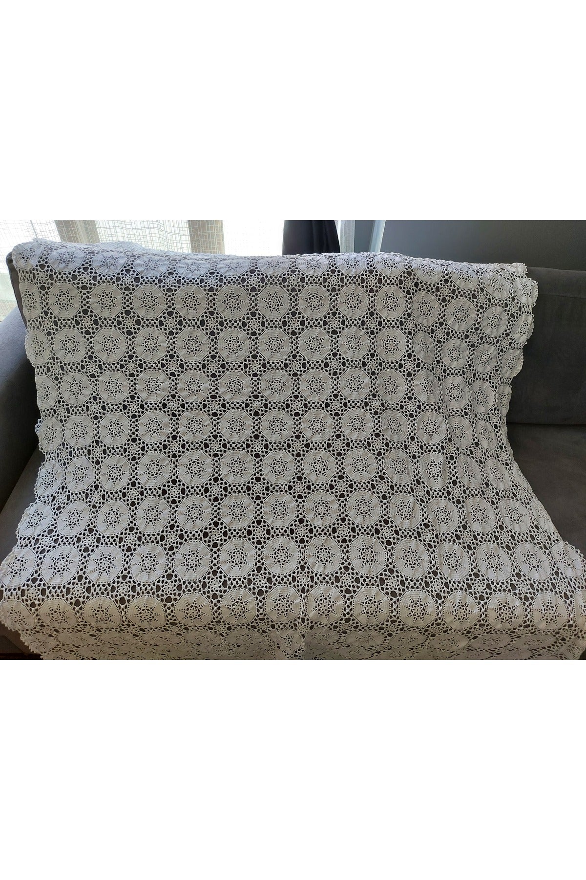 DANTEL BÜYÜK MASA ÖRTÜSÜ- ÇEYİZ