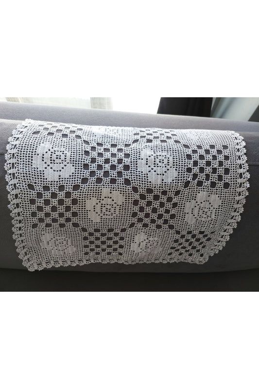 GÜLLÜ DANTEL ÖRTÜ- ÇEYİZ