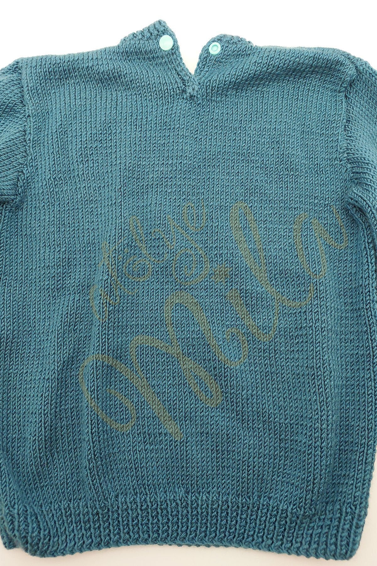 Petrol Yeşili Kazak