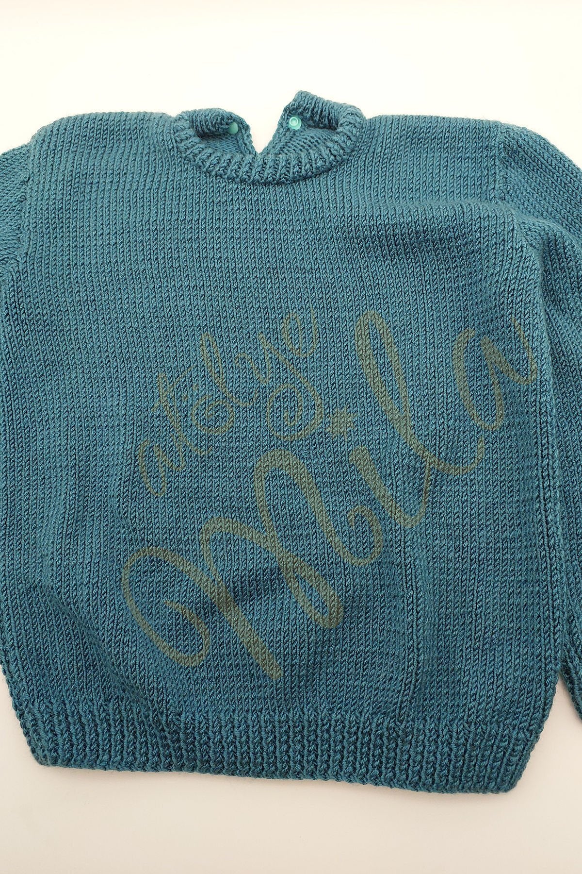 Petrol Yeşili Kazak