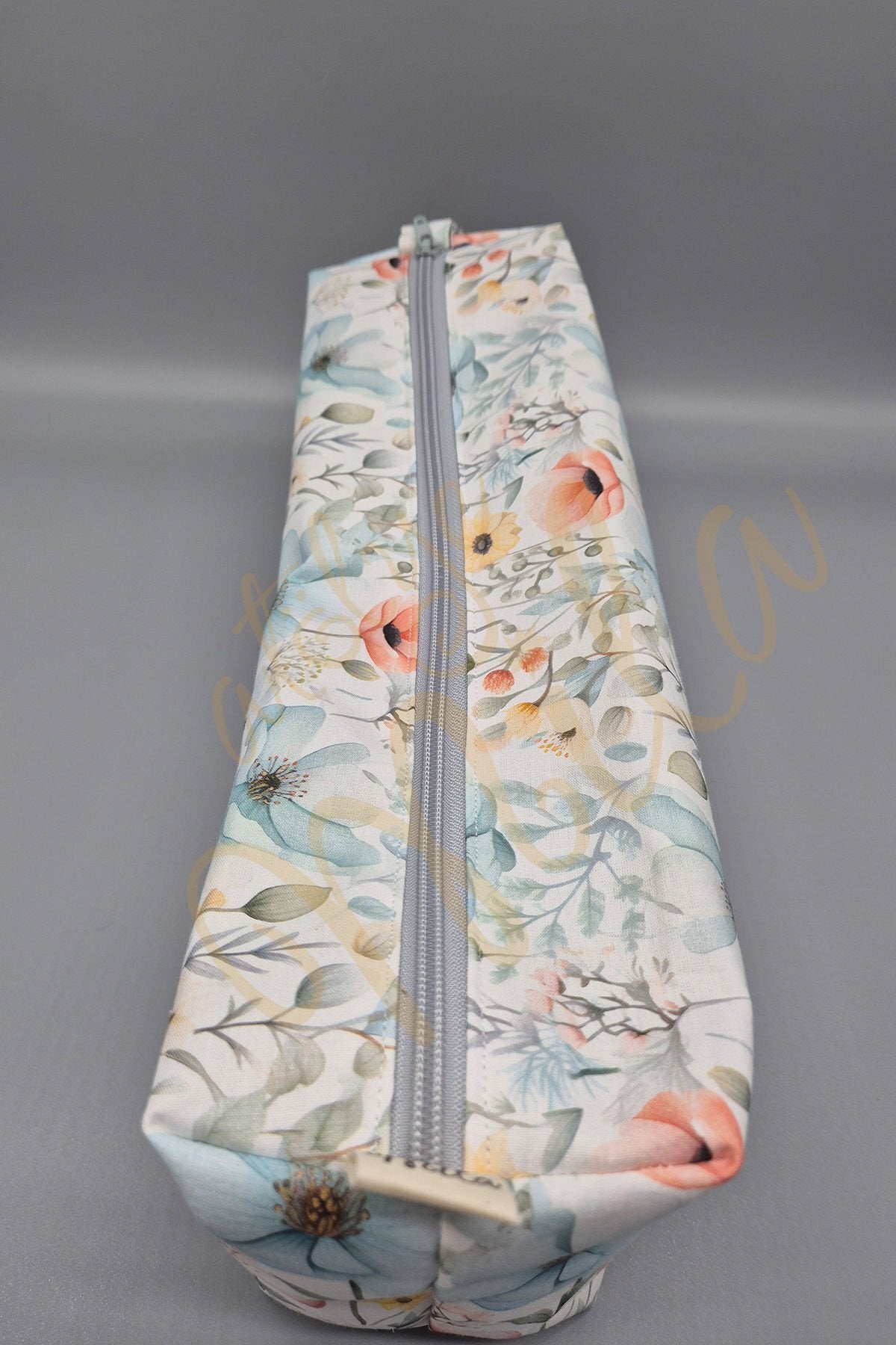 Pastel Renk Çiçekler XL Düzenleyici Çanta