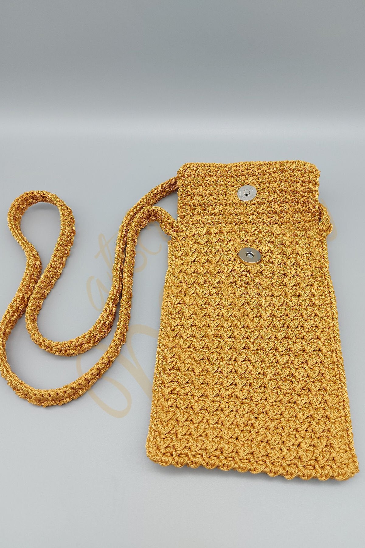 Hardal Telefon Çantası