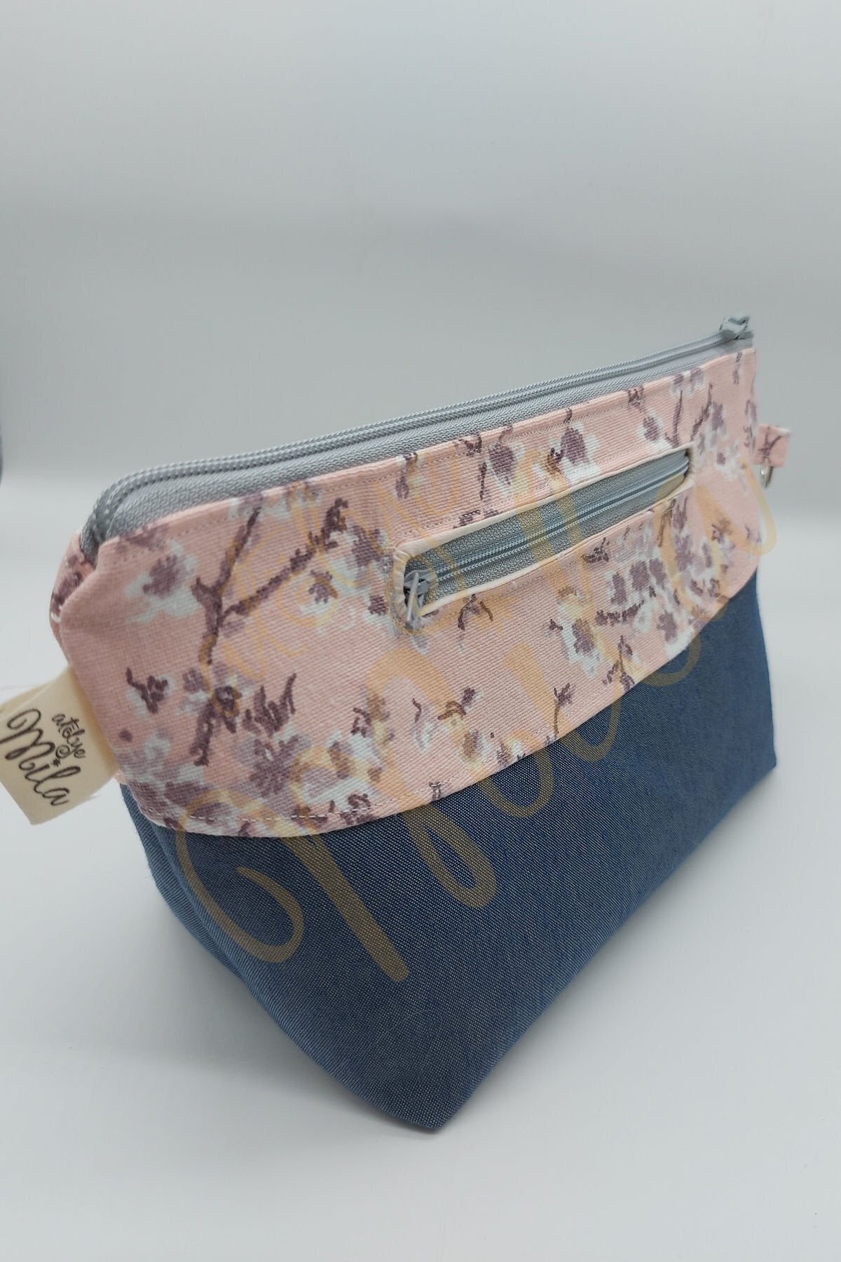 Pudra Bahar Dalı Makyaj Çantası