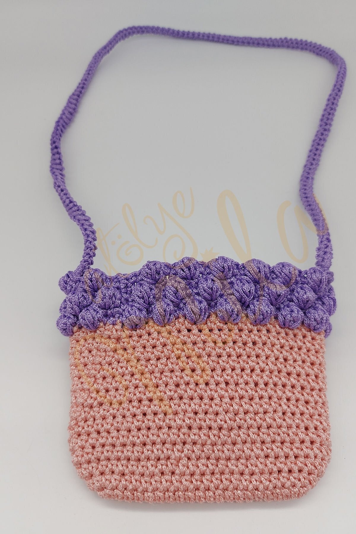 Pembe - Mor Çocuk Çantası