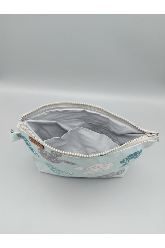 Yeşil Tavşanlı Makyaj Çantası