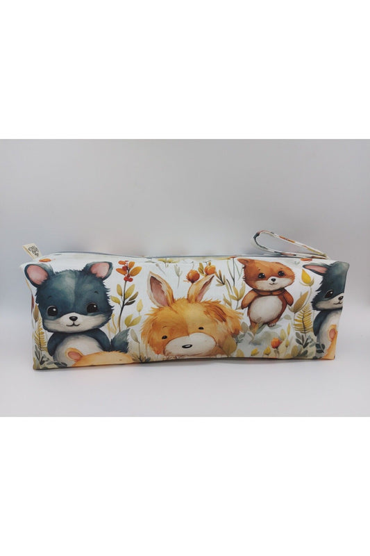 Sevimli Orman Hayvanları Xl Saç Şekillendirici Çantası