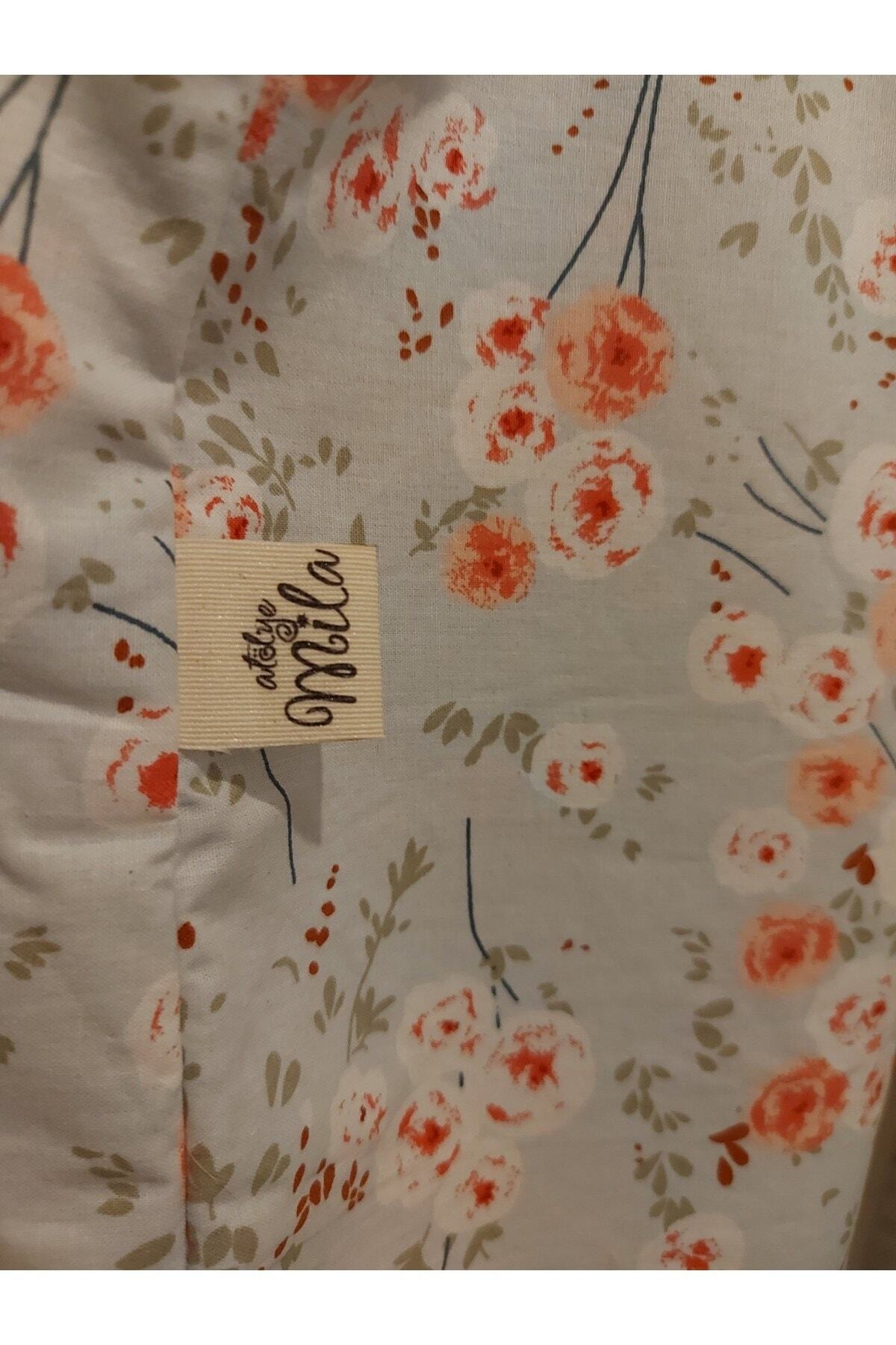 Bahar Dalı Kumaş Omuz Çantası